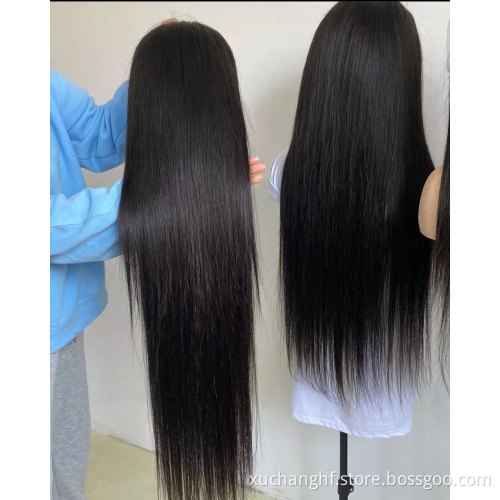 40Inch Deep Wave Full Lace Wig,Brazilian Raw Virgin Wigs Human Hair Lace Front Vendor,wholesale Transparent 5x5 13x4 Hd Lace Wig